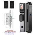 3D Face Recognition Unlock Digital Door Lock With Camera FIngerprint Password Unlock Keyless Electronic Door Lock - Magic Electronics