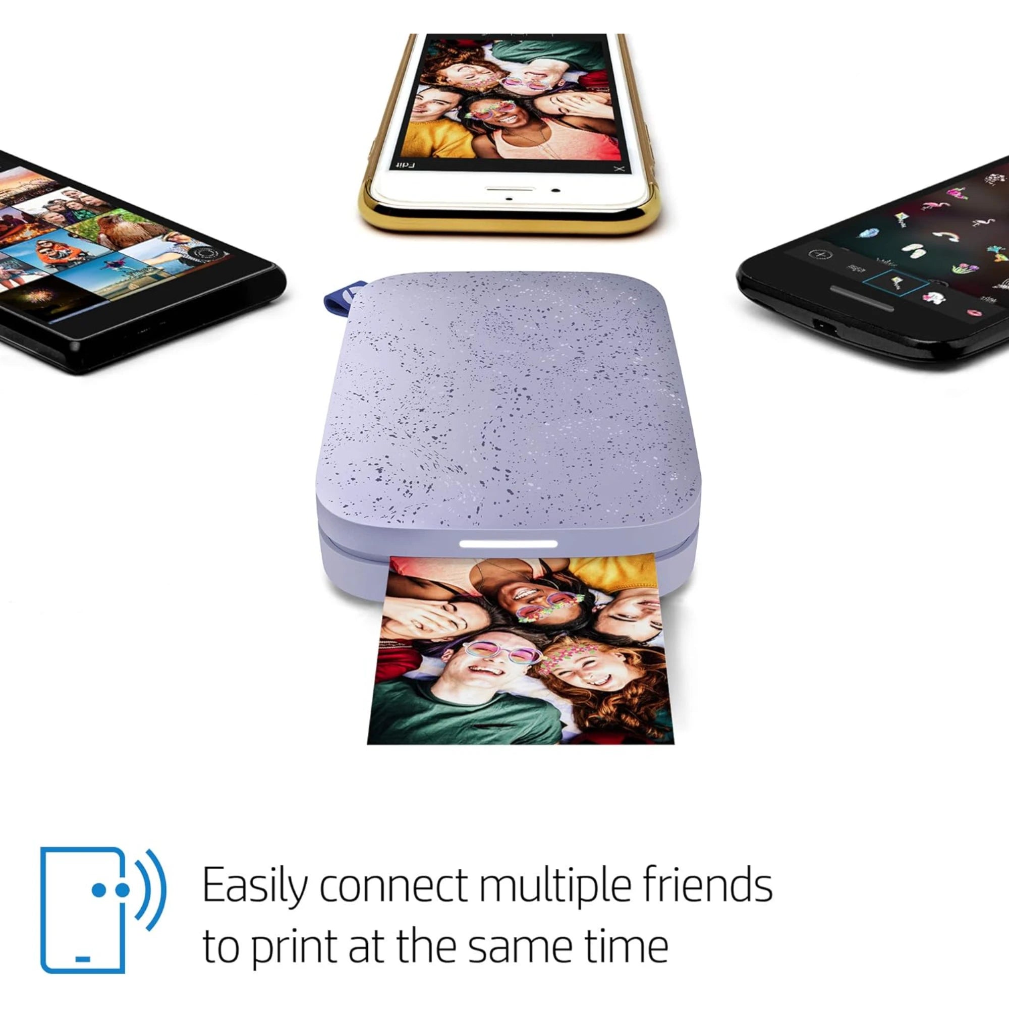 HP Sprocket Portable 2x3" Instant Photo Printer, Prints From iOS or Android Devices - Magic Electronics