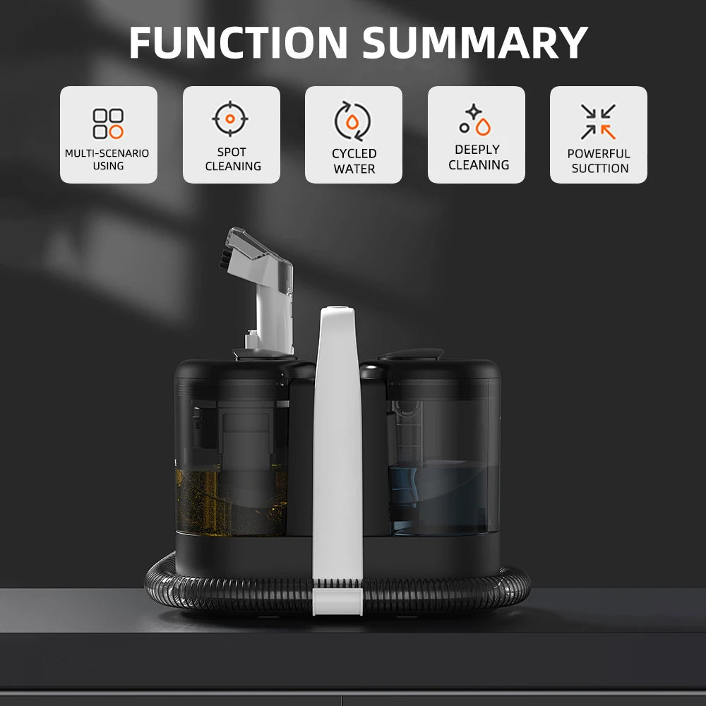 Handheld Carpet Cleaner 600W 15KPa Portable Spot Cleaner for Car Sofa Pet Hair Spray Suction Upholstery Integrated Clean Machine Magic Electronics A63dd97142c11413aa9d575e9b525f827Z