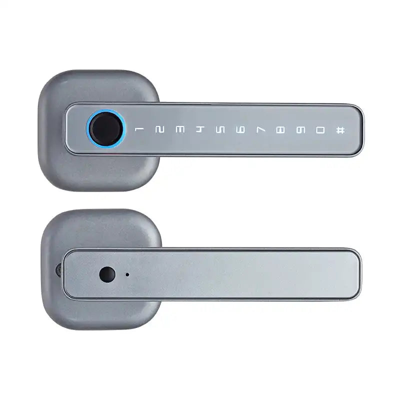 RAYKUBE M6 Tuya BLE Bedroom Digital Electronic Lock Fingerprint Door Lock with Password/Key/IC Card/ Tuya APP Unlock From USA - Magic Electronics