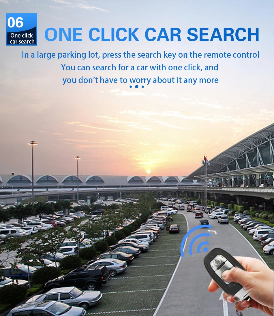 Car Remote Control PKE Car Keyless Entry Engine Start Alarm System Push Button Remote Starter Stop Auto Magic Electronics H07e614deebf44fad9b20e988d88f37a2T