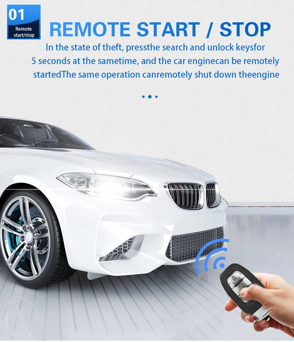 Car Remote Control PKE Car Keyless Entry Engine Start Alarm System Push Button Remote Starter Stop Auto Magic Electronics H11938f05468941b0a81f7edf1af74d5dX