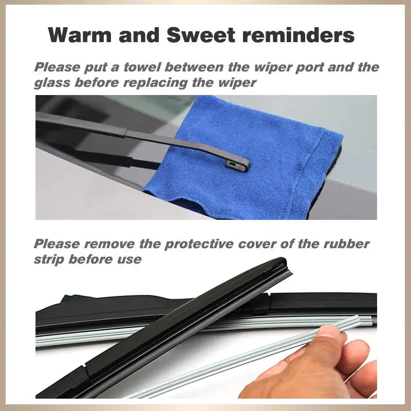 For Citroen DS4/5 2010-2020 2011 2012 2013 2014 Wiper Front & Rear Wiper Blades Windshield Windscreen Window Brushes 30"+26"+7" Magic Electronics H6a73d78aadf64c228068bb3be6319825z