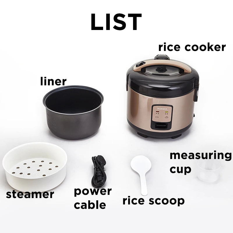 CILANDAR 2/3/4/5L Electric Rice Cooker Micro Pressure Rice Cooking Machine With Non-Stick Coating Detachable Exhaust Valve Magic Electronics H80cc37270ffb42dfa171f28337d07ded2
