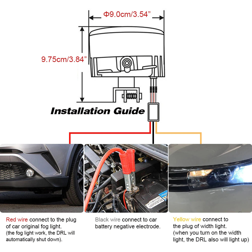 Buildreamen2 Car LED Projector Fog Light + Daytime Running Light DRL White 12V For Infiniti QX QX50 QX56 QX70 2006-2014 Magic Electronics HTB16F3iVZfpK1RjSZFOq6y6nFXaC