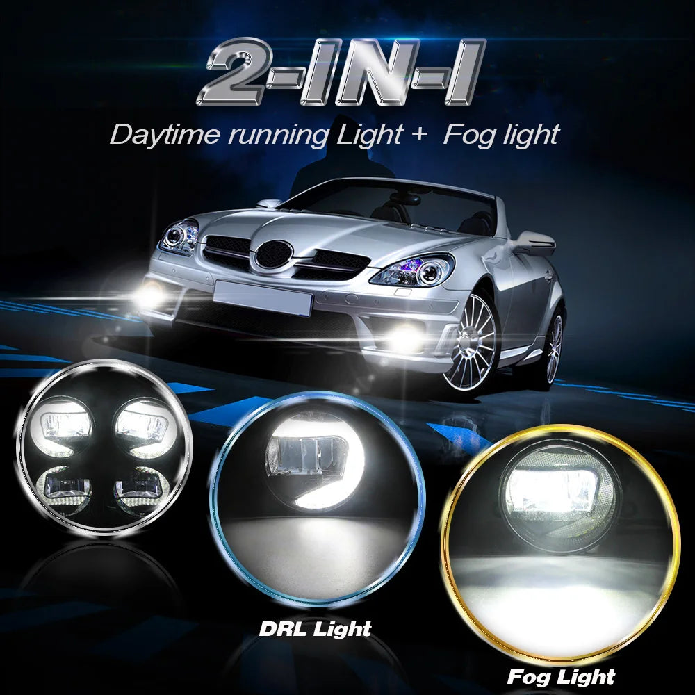 Buildreamen2 Car LED Projector Fog Light + Daytime Running Light DRL White 12V For Infiniti QX QX50 QX56 QX70 2006-2014 Magic Electronics HTB1JF_8V9zqK1RjSZFjq6zlCFXal