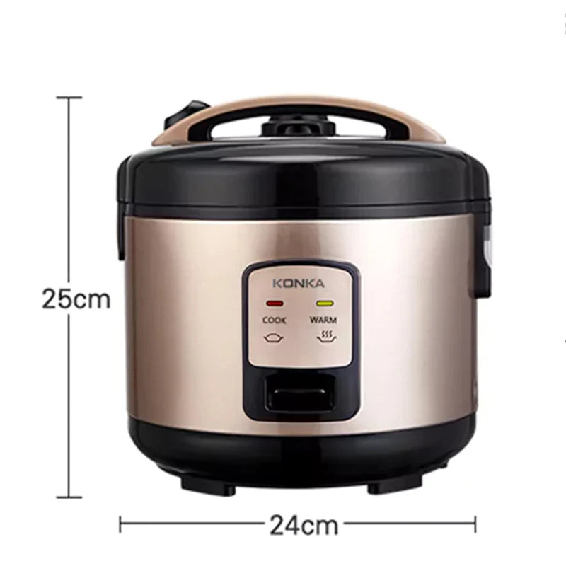 CILANDAR 2/3/4/5L Electric Rice Cooker Micro Pressure Rice Cooking Machine With Non-Stick Coating Detachable Exhaust Valve Magic Electronics Ha8e661c54e704a93a5677ea6725feb7du
