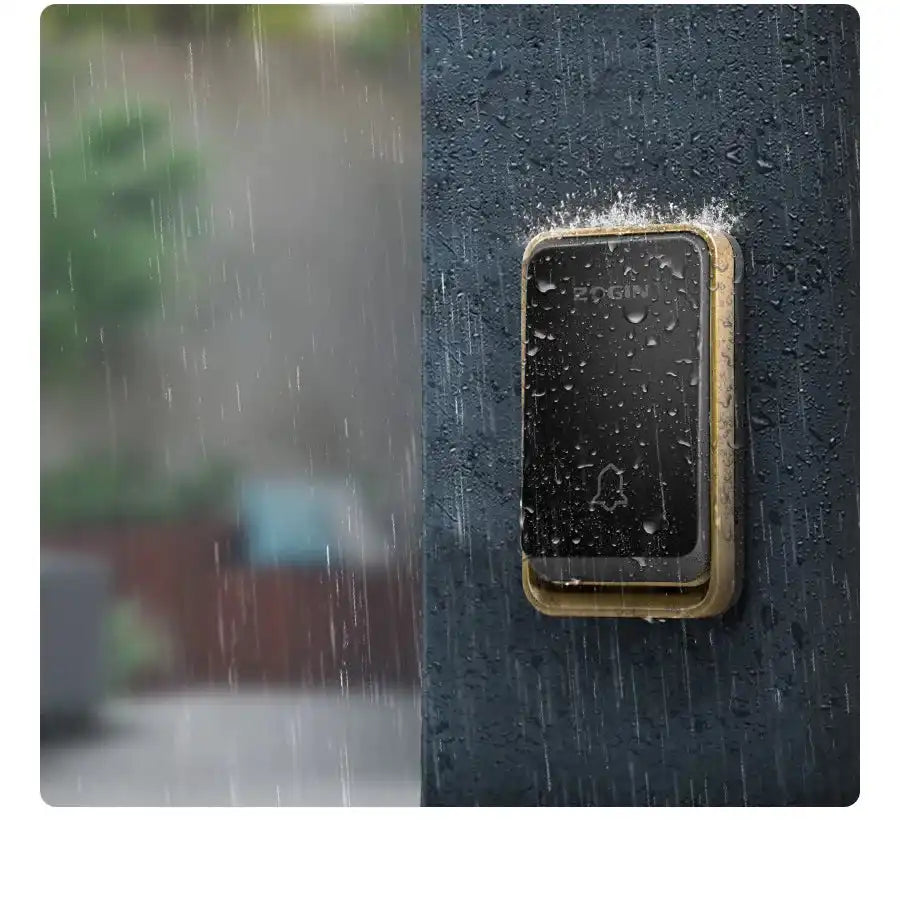 Wireless Doorbell Waterproof Self-powered Button Intelligent Door Bell Sets Home Welcome Outdoor 1 2 3 Receiver EU AU US UK Plug - Magic Electronics