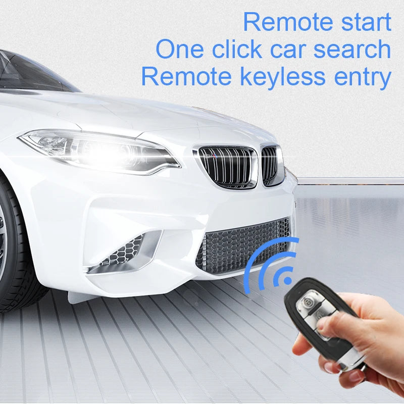 Car Remote Control PKE Car Keyless Entry Engine Start Alarm System Push Button Remote Starter Stop Auto Magic Electronics Hc514fac6dcfb4f7da8c2e78be332fb95f
