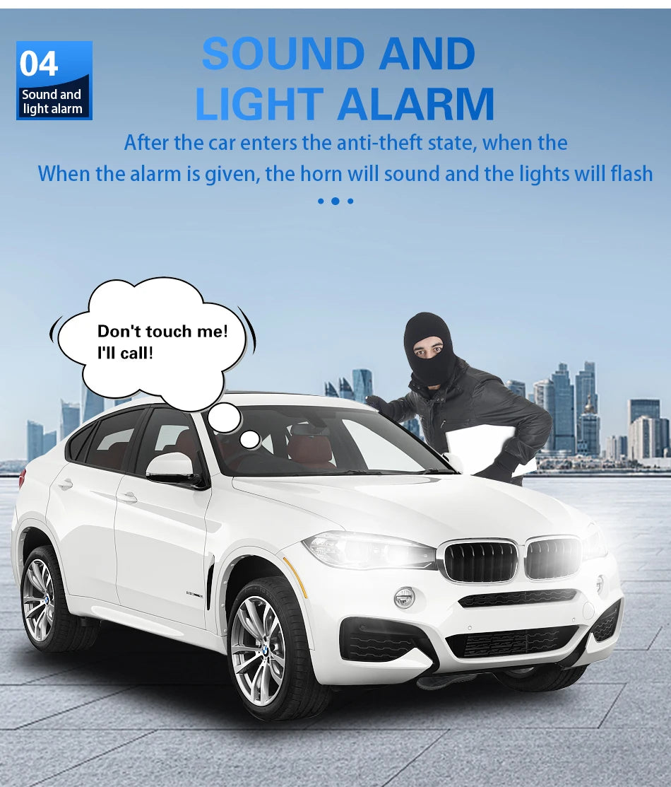Car Remote Control PKE Car Keyless Entry Engine Start Alarm System Push Button Remote Starter Stop Auto Magic Electronics Hd51a053ad7a2469a85f8adf683f06821w