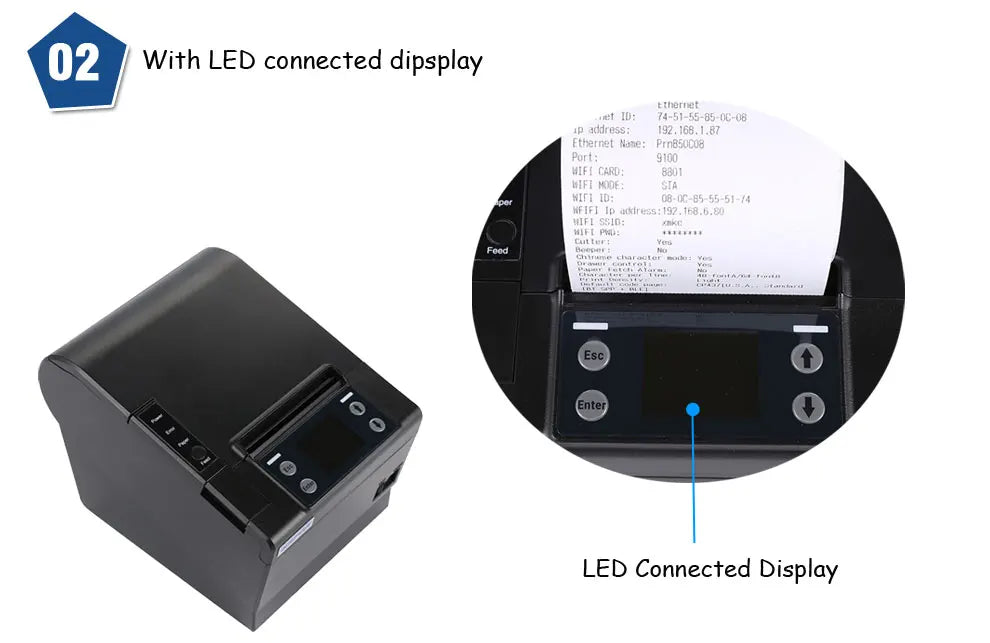 Cloud Printer 4G USB LAN WIFI Bluetooth MQTT Service Free Sdks Window s Linux Android Magic Electronics He517cc1032204feaabd4ce5bc14ab5193