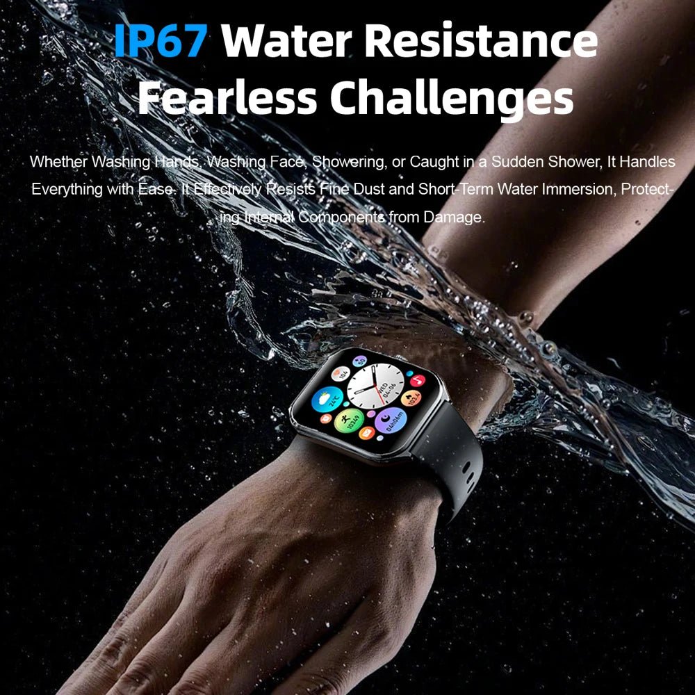 New Ultra Thin Smart Watch men 1.96" AMOLED 360*360 HD Pixel Display Always Show Time Call Reminder Smartwatch Ladies For huawei Magic Electronics S019747e29b0d467fae3837c796802e2db
