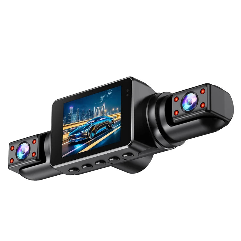 1080P Dashcam Car Dvr Front and Rear HD 4Cameras 2inch IPS4-Channel Recording Video Recorder Night Vision Recorder Black Box Magic Electronics S0299d21fbbd0466b8fa1395de680d5bef