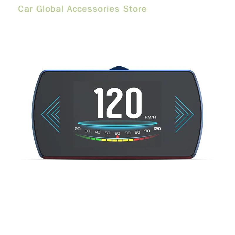 P12S Car OBD2 Head Up Display Dual System For HUD OBD Car Gauge Smart Digital Meter Speed Fuel Read Fault Code Driving Computer Magic Electronics S038c161a6472487c8bceae2eebb24c50Q