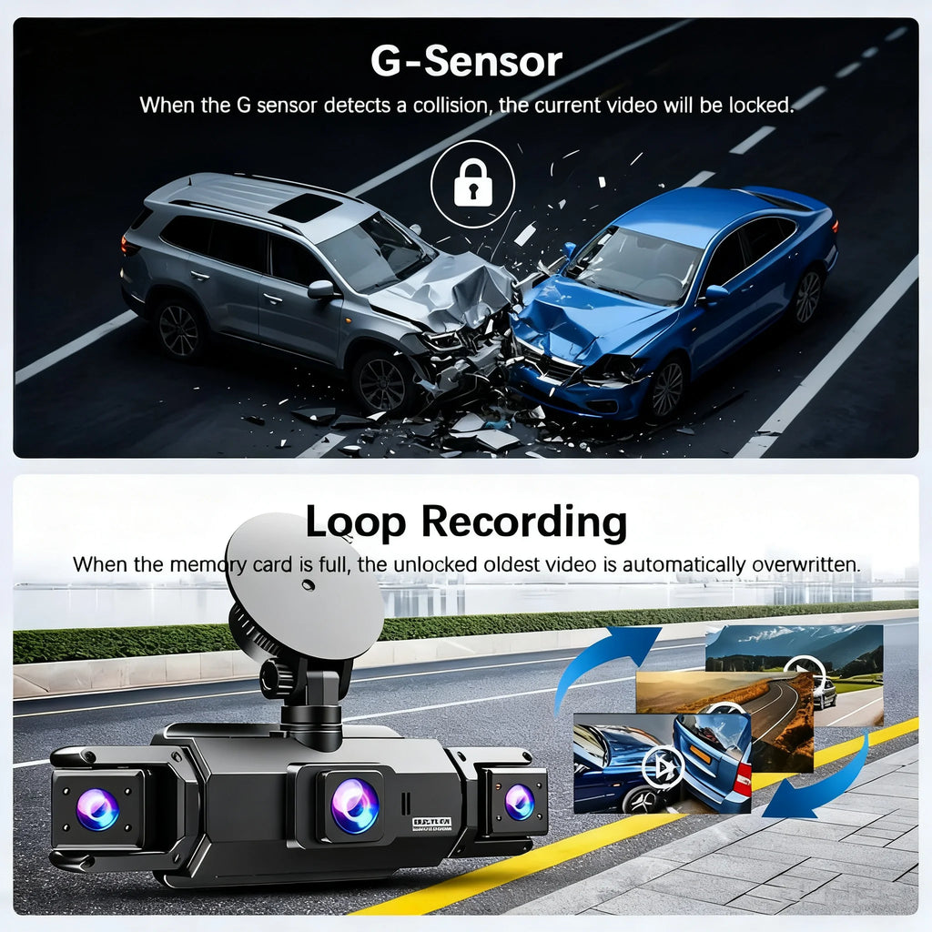 360° dashcam car camera recording wifi wireless webcam way video recorder 1080P 24 Parking 4 Channel Car black box Magic Electronics S03f7be6bb5af42b3952e34a5379391c1X