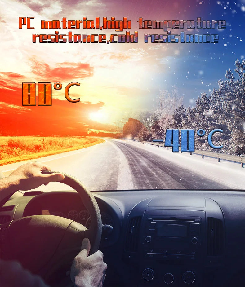 M12 HUD Windshield Projector OBD+GPS Universal Head Up Display Car Speedometer Water temp RPM Voltage Security Automatic Alarm Magic Electronics S0449e76647cc4d6abaa708a1af48b420j