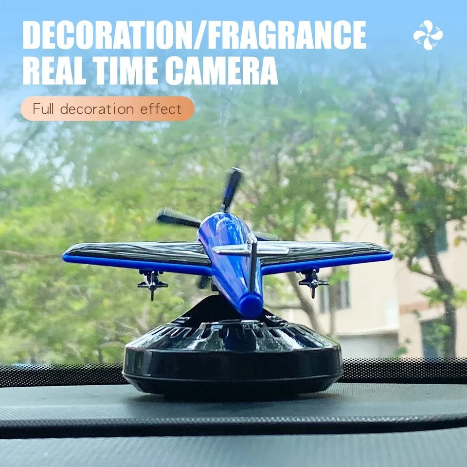 Car Indoor Air Freshener Helicopter Aromatherapy Perfume Solar Aircraft 360 Degree Rotating Aromatherapy Automobile Perfume Magic Electronics S04ecbcfecd084f2995fa48ad63c7a43ax