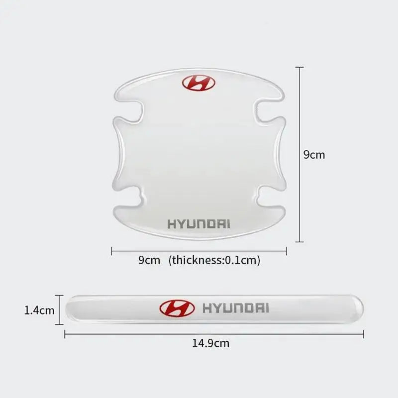 4/8Pc Car Door Bowl Anti-collision Protector Bumper Strip Sticker Accessory For Hyundai Elantra Creta IX35 SANTAFE SONATA ACCENT Magic Electronics S05659297e8924c01ae96db22d11cddf1p