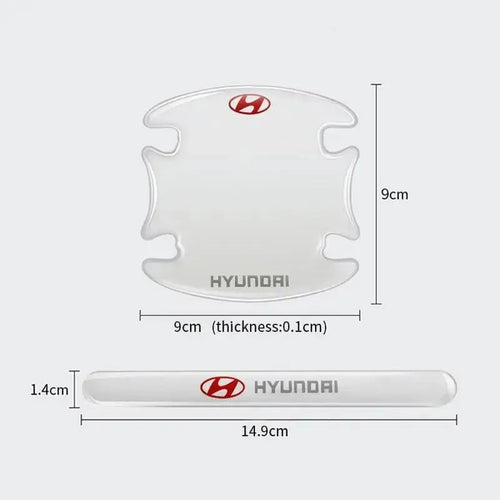 4/8Pc Car Door Bowl Anti-collision Protector Bumper Strip Sticker Accessory For Hyundai Elantra Creta IX35 SANTAFE SONATA ACCENT Magic Electronics S05659297e8924c01ae96db22d11cddf1p