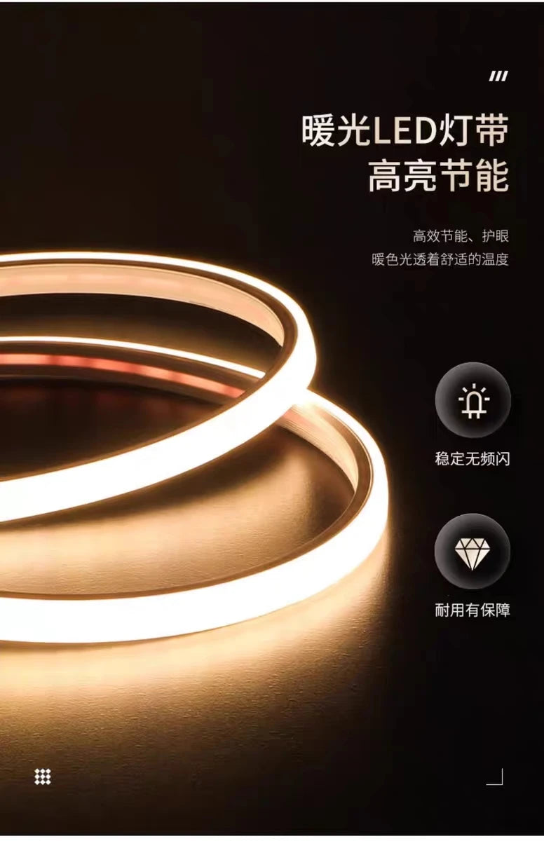 Home electronic clock, living room decoration lights, corridor hanging paintings, light luxury, clock murals - Magic Electronics