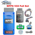 NEW 2025 MPPS V22 Unlock Version Life Time Use Mpps Full Chip With Breakout Tricore Cable OBD2 ECU Programmer Chip Tuning Tool V22 full set Magic Electronics S069be65ae70c4f988196b588c1f4a210T V22 full set