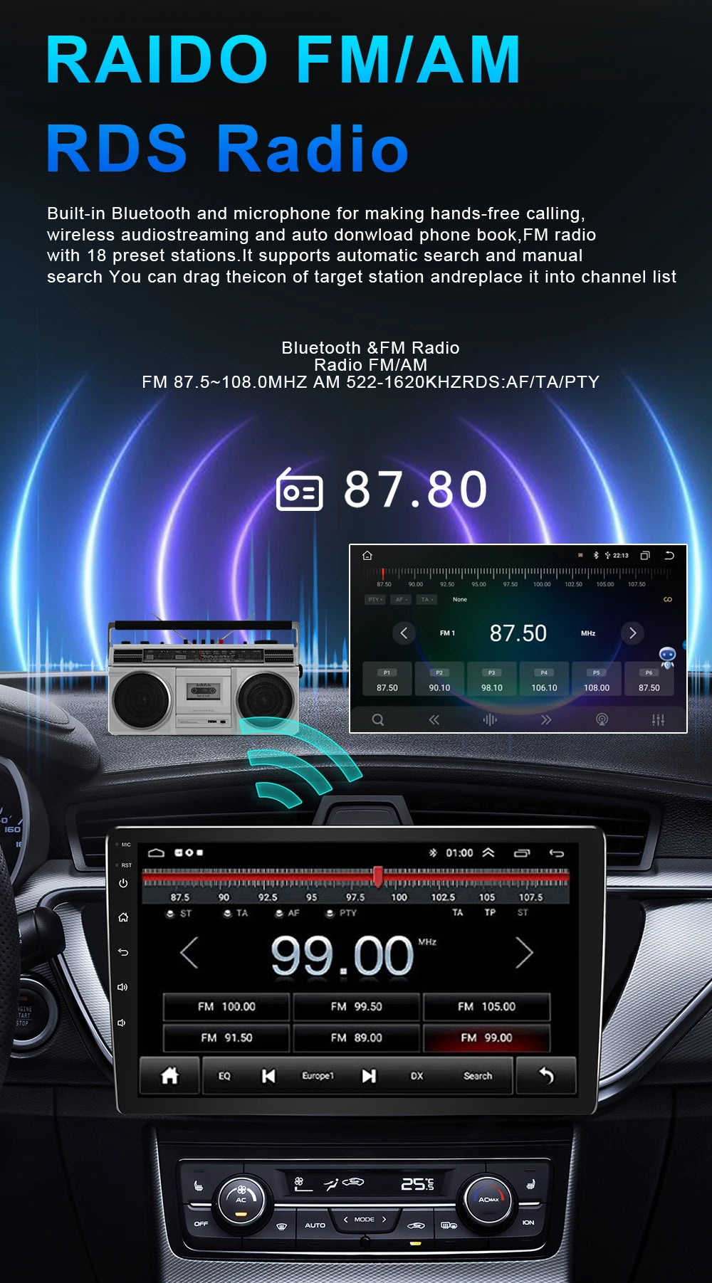 Android 15 Car Radio For Ford Kuga MK1 2008-2012 Multimedia Player Stereo Navigation GPS Wireless Bluetooth Head Unit WIFI 5G Magic Electronics S0778a1b2ddf04a74a4ef46e5d581ea76f