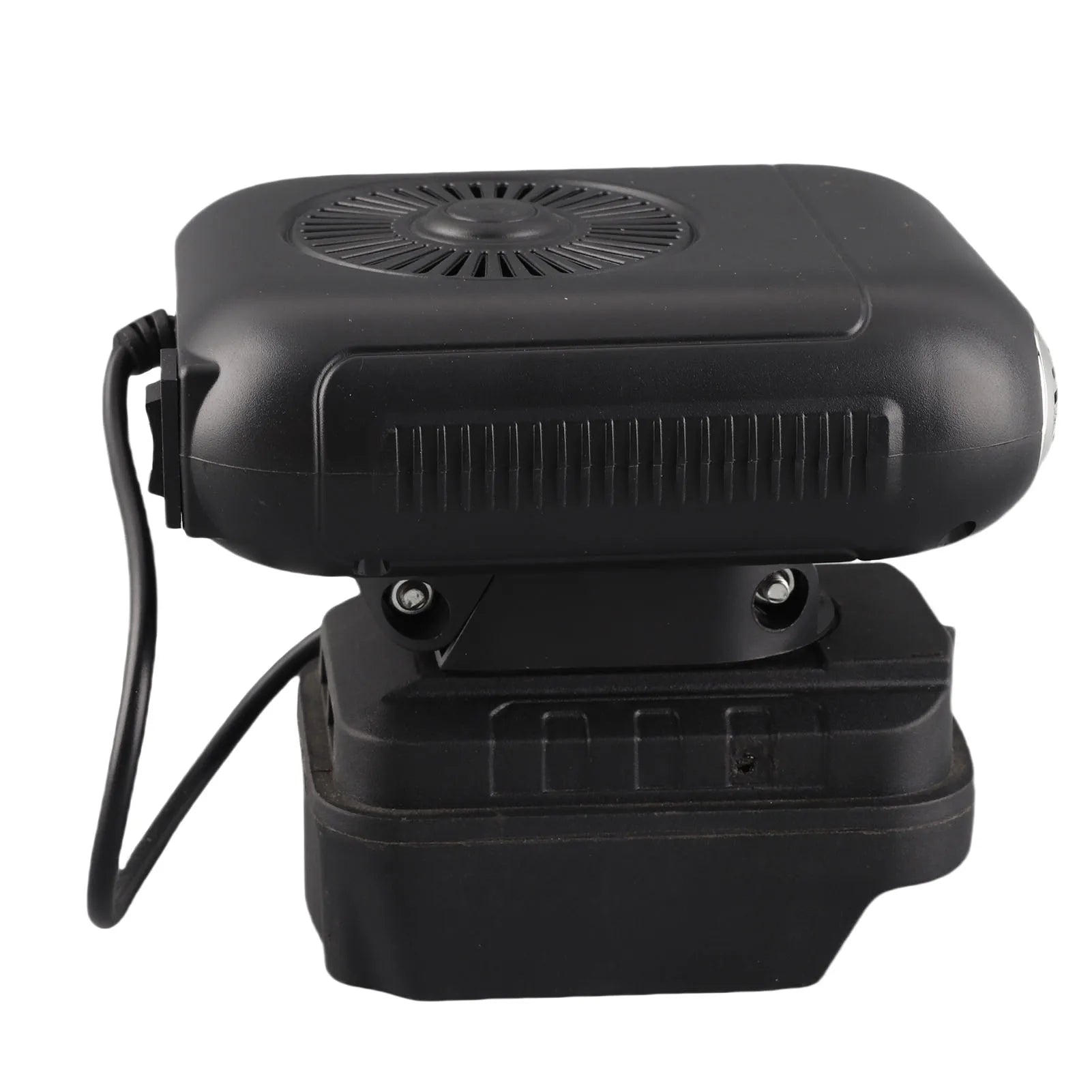 Battery Powered Heater Fast Heating Low Noise Electric Small Space Heater 2xUSB Compact 2 Temperatures for Dorm Home Car Magic Electronics S077ad0f1e3024a4592825e8b45847923m