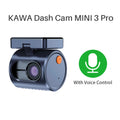 2K KAWA MINI 3 Pro Cameras for Car DVR Tiny Dash Cam 24 Parking Auto Video Recorder WiFi APP Voice Control Car dashcam - Magic Electronics