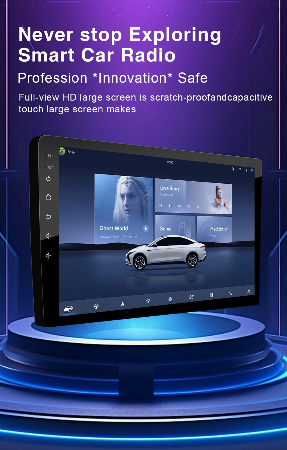 Android 15 Car Radio For Ford Kuga MK1 2008-2012 Multimedia Player Stereo Navigation GPS Wireless Bluetooth Head Unit WIFI 5G Magic Electronics S08c681b0e98b4b9d9beea0a5f7ed7469h