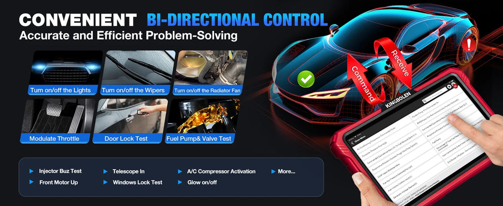 KINGBOLEN K10 Pro K10 Elite Car Scanner Topology Map Bluetooth OBD2 Scanner 41+ Reset Service FCA AutoAuth, CANFD & DOIP V.A.G G Magic Electronics S08c70aa39eea408da9ae3aa90271cddej