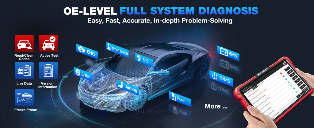 KINGBOLEN K10 PRO Bidirectionnal OBD2 Scanner ECU Coding 40+ Service CANFD FCA All System Diagnostic Tools 2 Year Free Update Magic Electronics S098bd4912e7947f9ab29315d8ef7e46c3
