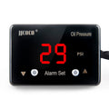 JJCOCO MINI 12v Oil Pressure Gauge Red/Blue Display With 1/8NPT 0-1.6MPA (0-232PSI) Sensor With Beep Alarm red Magic Electronics S0b822e9a894e42adb12e995252a0991dZ red
