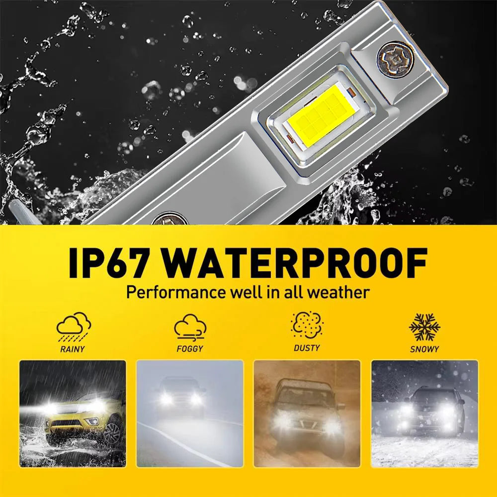 H1 Led Light Bulb Car Headlight High Power Auto Fog Diode Moto Driving Running Lamp 12V 55W For Alfa Romeo Giulietta 2010~2023 - Magic Electronics