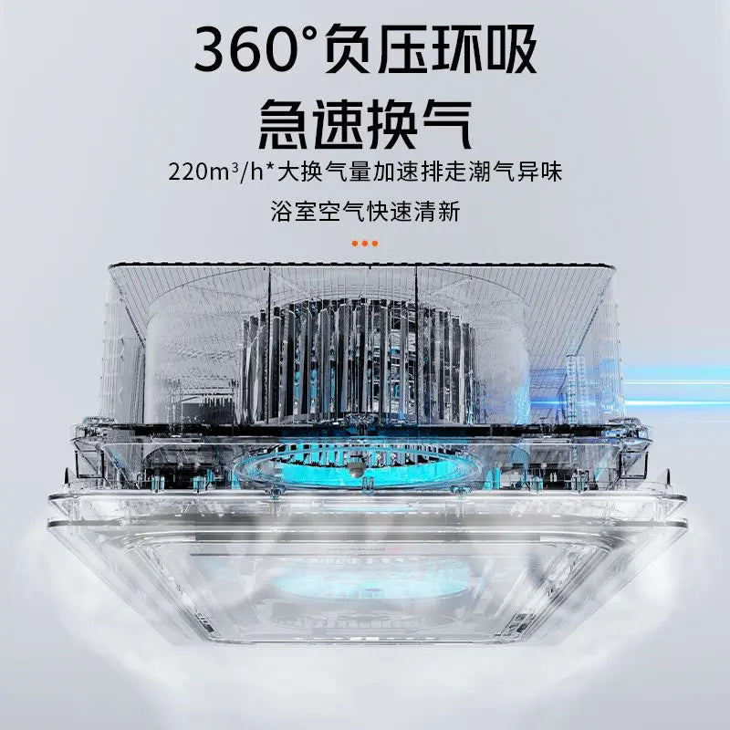 Bathroom heater lighting exhaust fan integrated bathroom integrated smart bathroom heater ceiling Magic Electronics S0ba8f699483c4bedbaf1f4648ac0e9c80