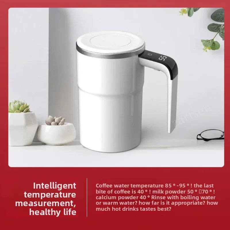 Automatic Stirring Cup Rechargeable Portable Coffee Electric Stirring Stainless Steel Mixer Rotating Magnetic Self Stirring Mugs Magic Electronics S0c312b7029824361b8e784094e9c0cbfU