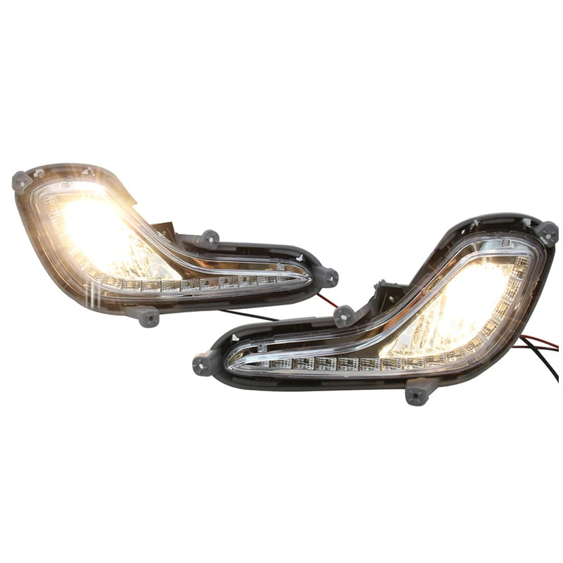 DRL LED Daytime Running Light Fog Lamp For Hyundai Accent 2012 2013 2014 2015 2016 2017 Car Auto Headlight Waterproof Daylights Magic Electronics S0c9b644997984b4b8c110c74e731b1e8j