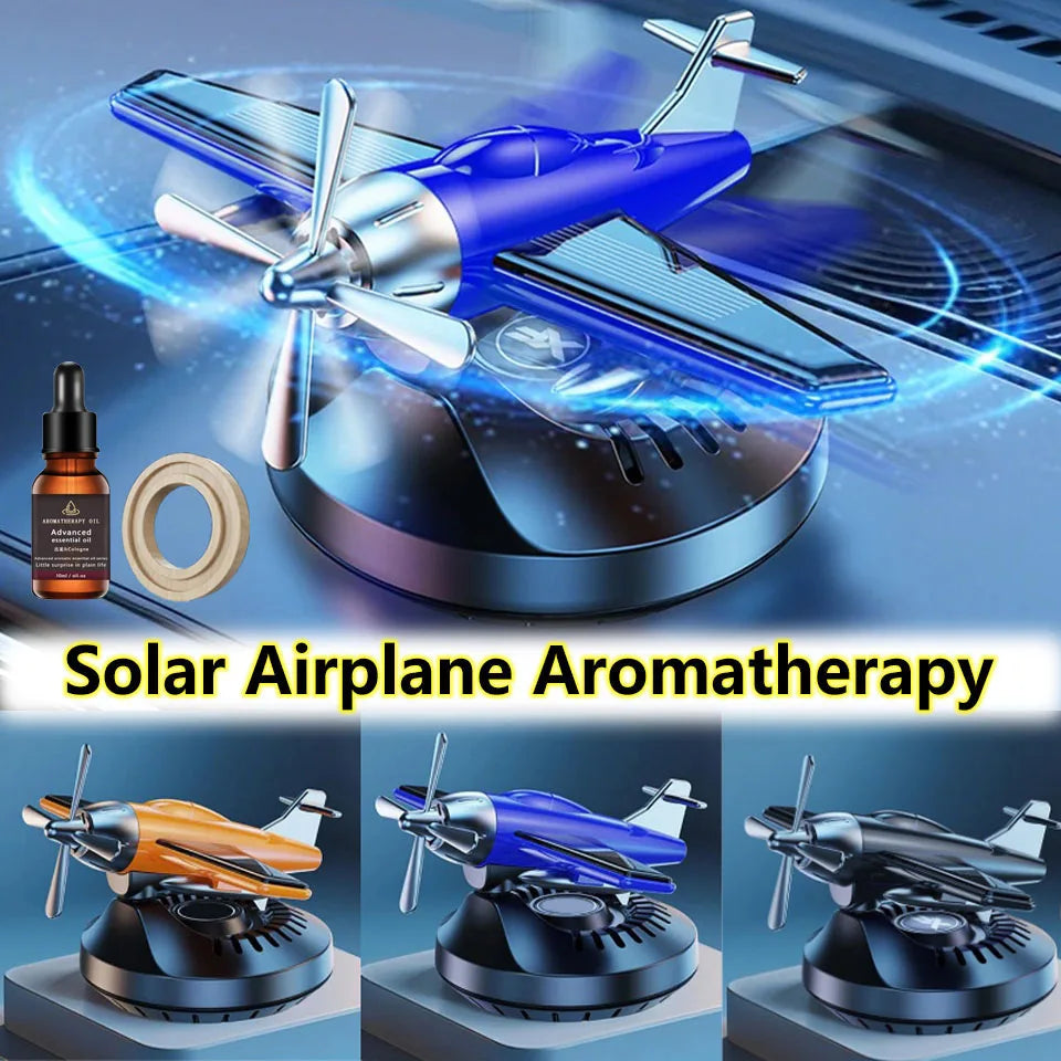 Car Indoor Air Freshener Helicopter Aromatherapy Perfume Solar Aircraft 360 Degree Rotating Aromatherapy Automobile Perfume Magic Electronics S0dc2e9114c7944d78180dcd112c5b034p