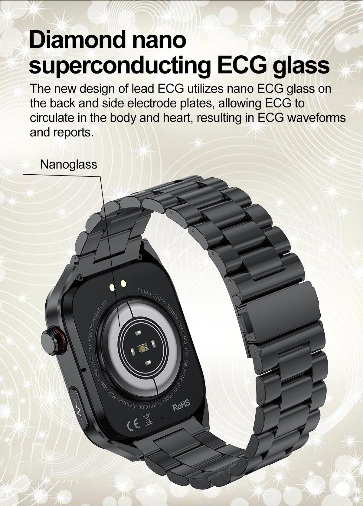 2025New Micro Physical Examination Smart Watch For Men Uric Acid Body Fat Five Organ Health Watches Bluetooth Call SmartBracelet Magic Electronics S0e1816eb27eb404080c35b5c28a56f83B