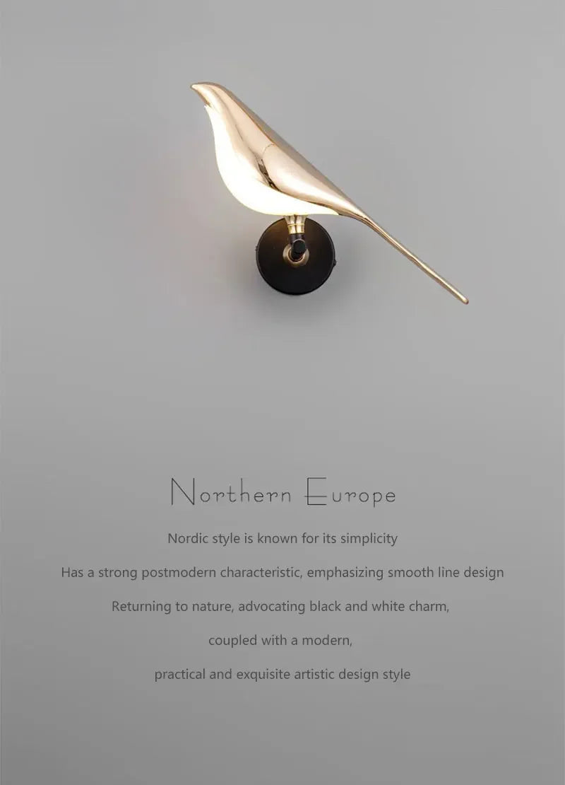 LED Gold Silver Magpie Bird Pendant Light Chandelier for Bedroom Living Room Indoor Hanging Lamp AC110v 220v Drop Shipping Magic Electronics S0e1adc32ee6943e491faa6d1e7ccb3b1j