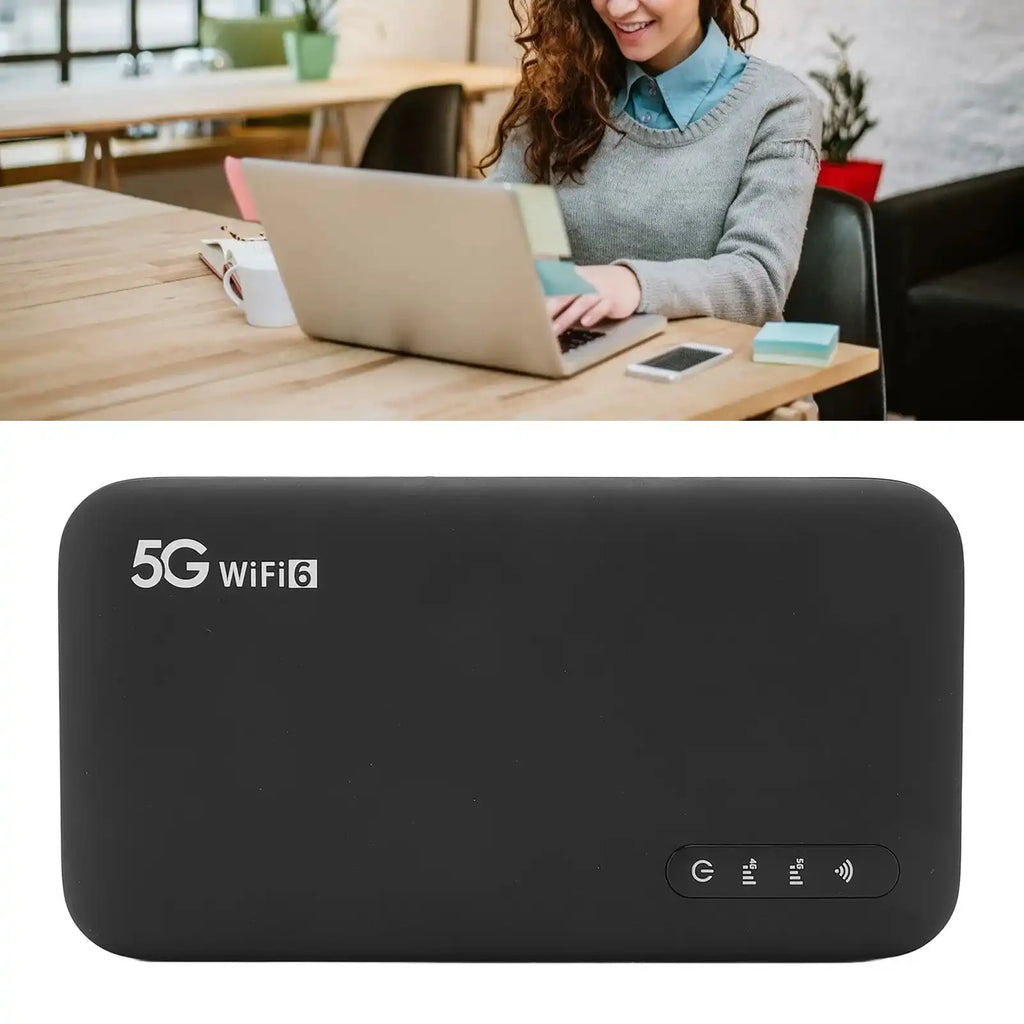 Portable WiFi Router 5G Mobile SIM Card Slot for Phones Laptops - Magic Electronics