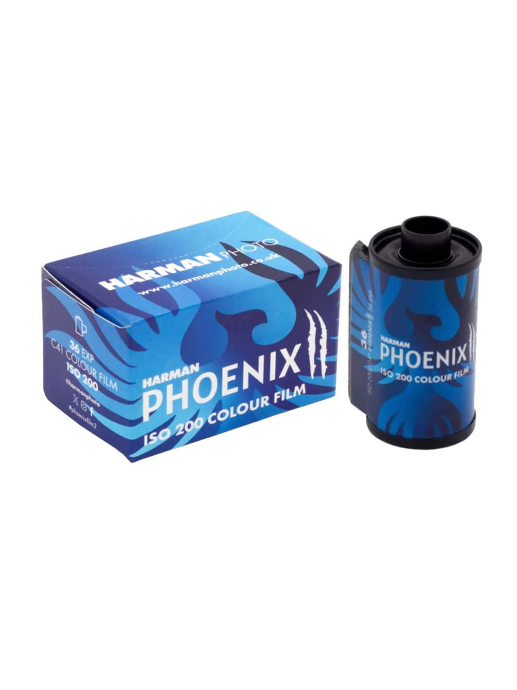 1/3/5Rolls 135mm NEW HARMAN PHOENIX II Color film C41 Development (Expiry date: 2028) Magic Electronics S0ea4ed194bac44b09e090ddcdf39137fn