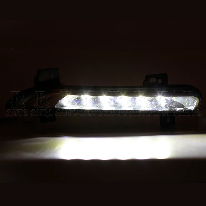 LED DRL Daytime Driving Running For Renault Fluence 2014 2015 2016 2017-2021 Front Bumper DRL Day Light Lamp 266057986 266005976 Magic Electronics S0f35b654dc394bcea80f635098dd4f68n