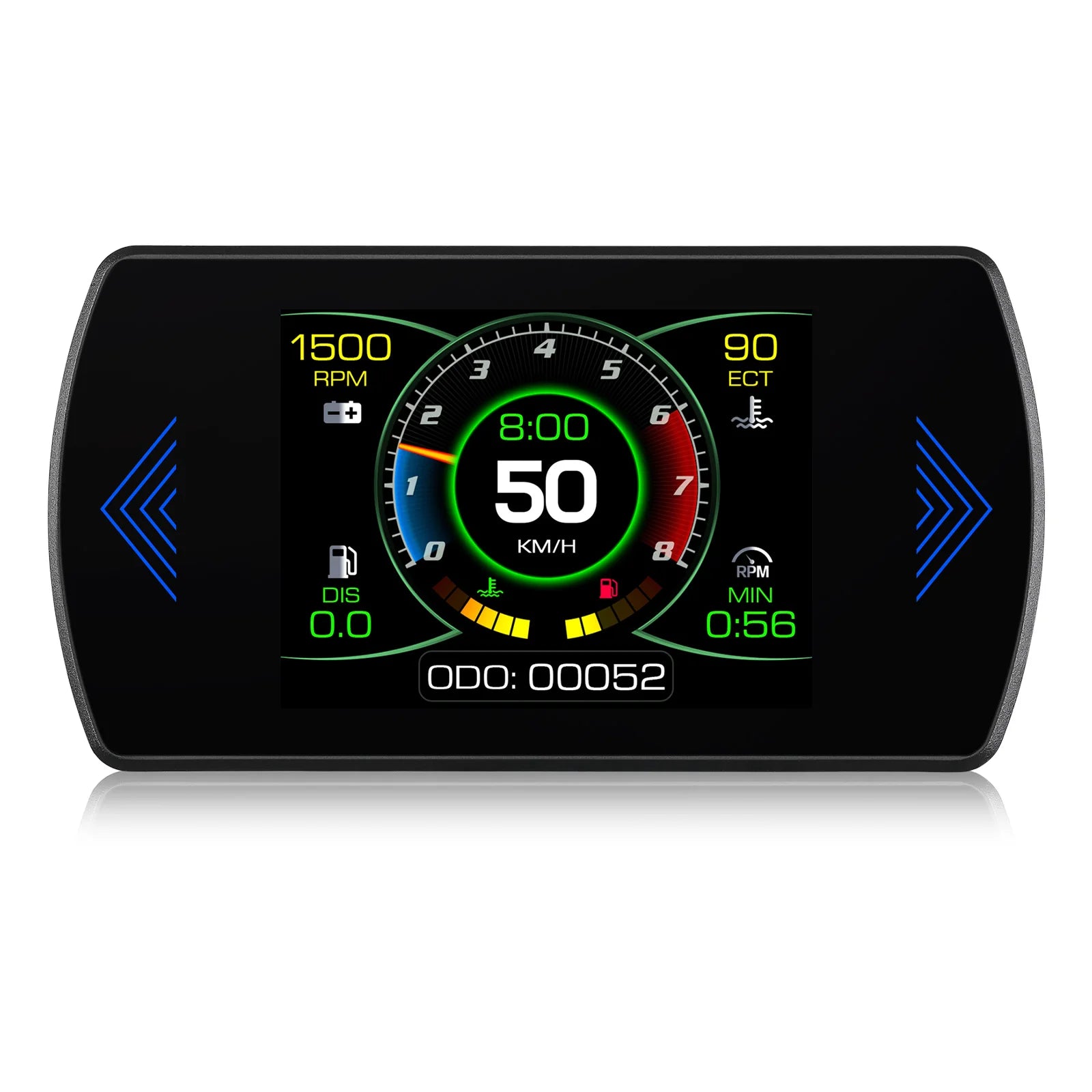 Multi-functions P12S Car HUD Head Up Display OBD2 On-board Computer Water Temp Fuel Consumption LCD Digital Speedometer Gauge Magic Electronics S100e905f1ac64c679fecff8bc9728fa6e