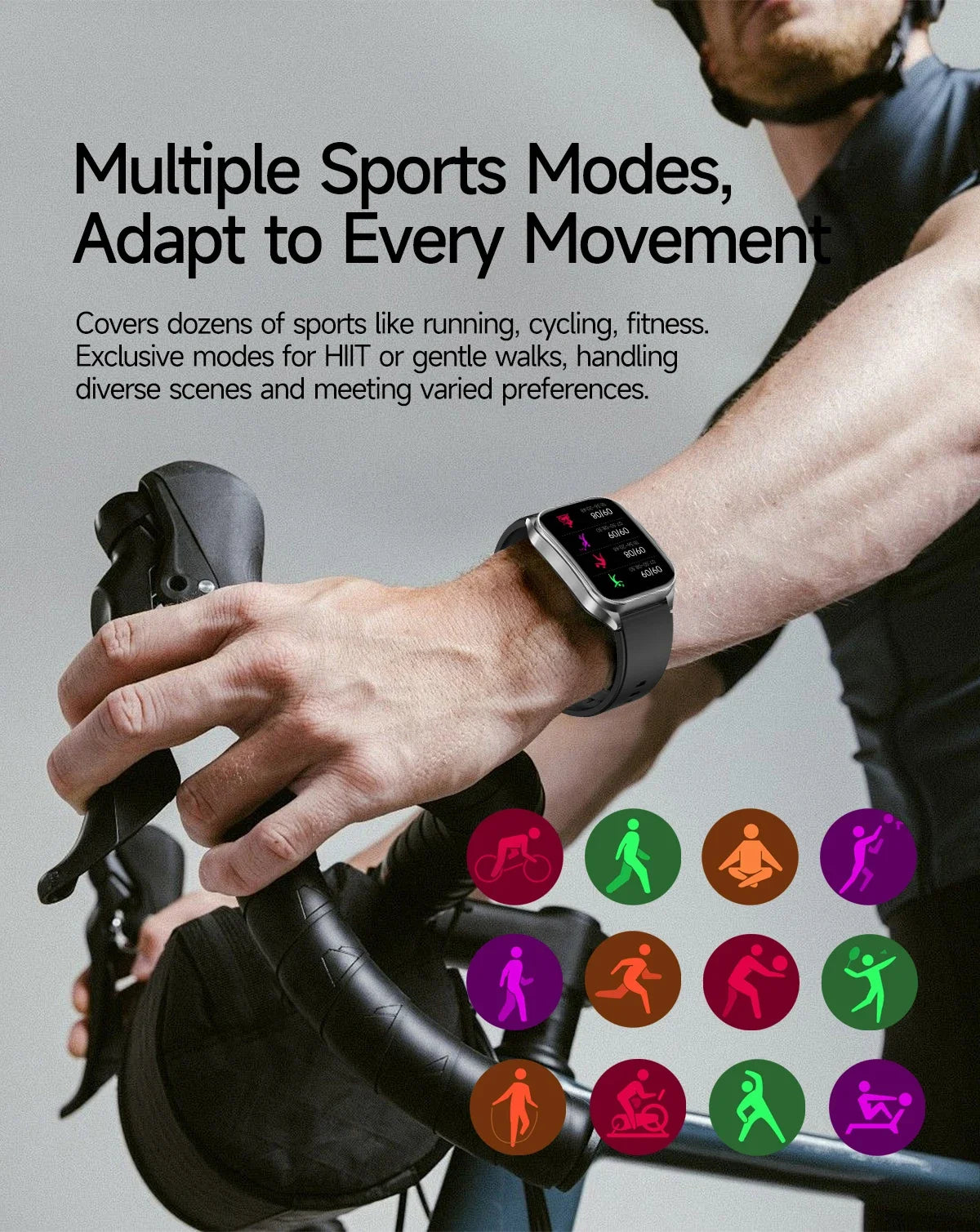 New Laser Treatment Three High Smart Watch Men ECG Heart Rate Uric Acid Health Tracker 1.95 inches Sapphire Glass SmartBracelet Magic Electronics S11126d874afc4a55bf3f5fd919a14a08J