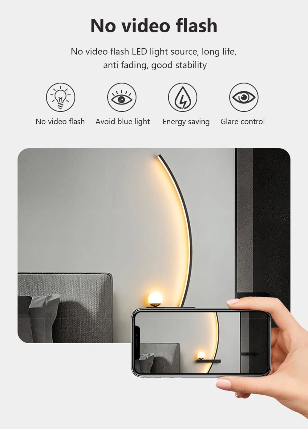 Smart LED Wall Lamp 55/105CM Remote Control Left Right Lighting Bedside Wall Sconces Bedroom Living Room Home Led Lights Lustre Magic Electronics S142ccd9c0b6d4d7da72fdf3f8ed2cfa95