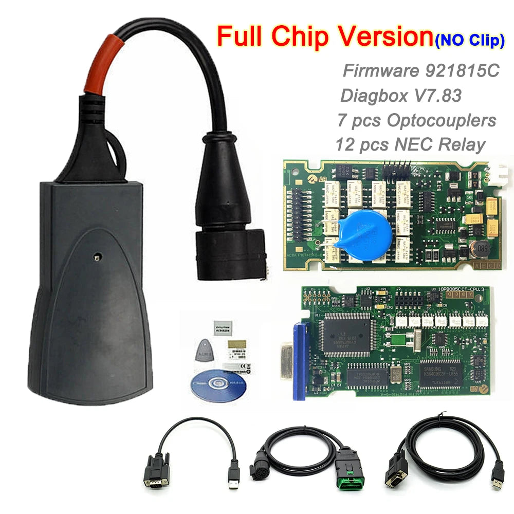 Lexia 3 V48/V25 Full Chips Car Diagnostic Tool For Peugeot Citroen Lexia3 PP2000 OBD2 Diagbox V9.91 V9.85 V7.83 Scanner Cables Full Chip No Clip Magic Electronics S14a2afcf16854d23a518d17e0647d053r Full Chip No Clip