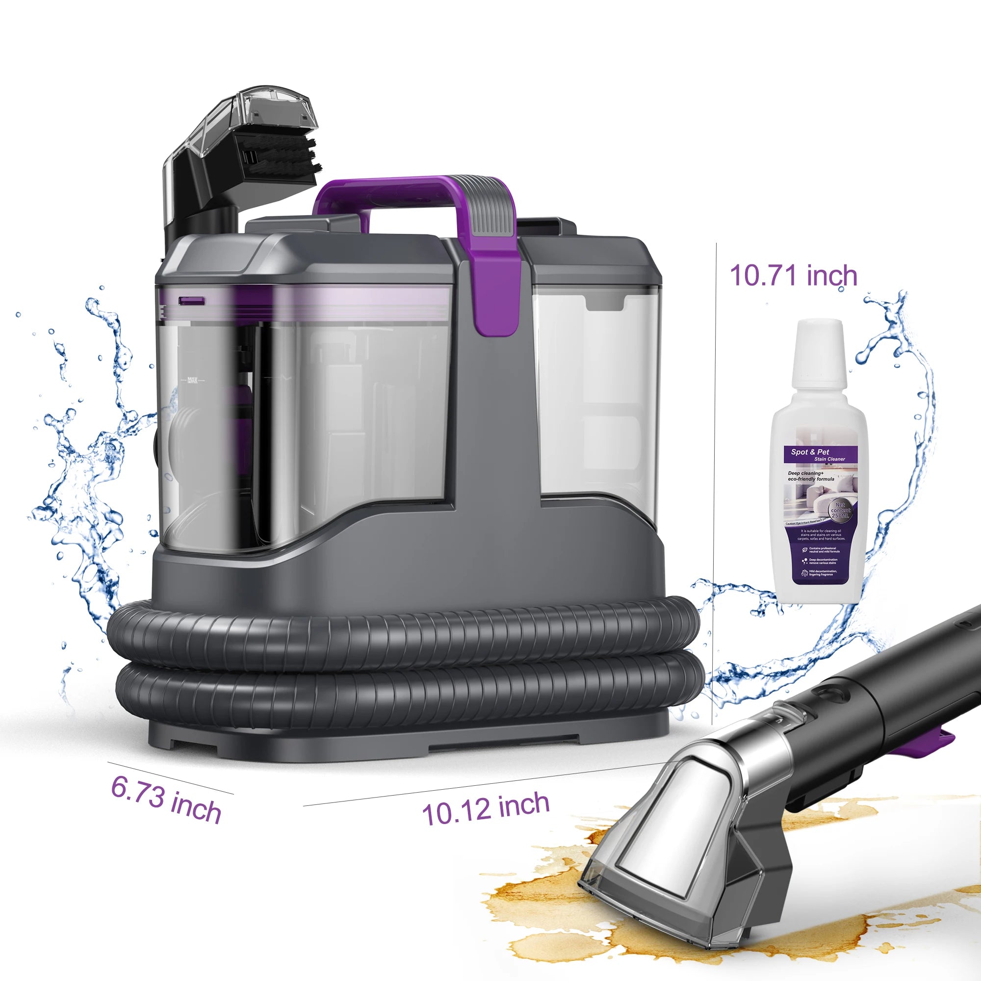 C9 Spot Vacuum Cleaner 1.4m Hose Corded Carpet Vacuum Cleaner with Wet Sprayer For Sofa Car - Magic Electronics
