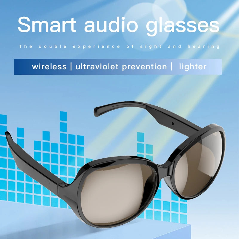 Smart Sunglasses with Bluetooth Call & HIFI Sound - Waterproof Anti-UV for Outdoor Sports, Unisex Magic Electronics S1612a98fb6fa41a7892c482b3f2275f42