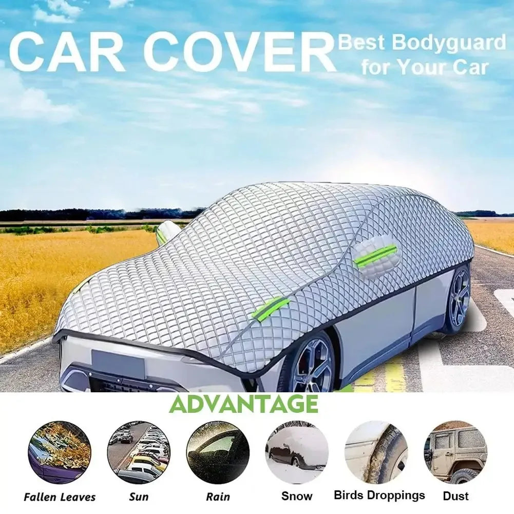 Custom Car Covers Clothing Hatchback/Sedan/SUV/MPV | Waterproof, UV, Snowproof, All-Weather Magic Electronics S16aad1a898d740debbdef0fdf4486a78o