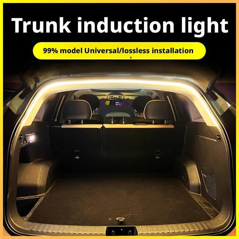 Sensor Tail Box Light Strip Ultra-Bright Car Trunk LED Car Interior Decorative Lamp Strip Automatic Atmosphere Light - Magic Electronics